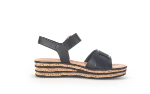'24.551.27' women's sandal - black