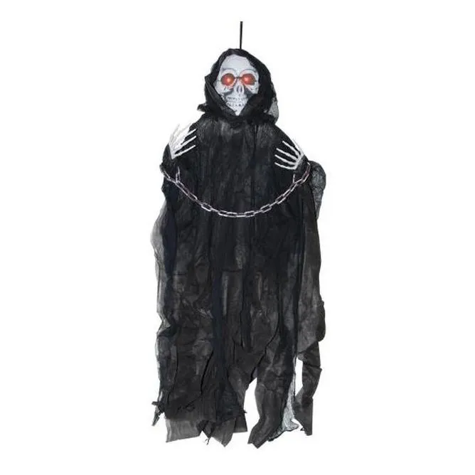 36" Hanging Reaper In Chains