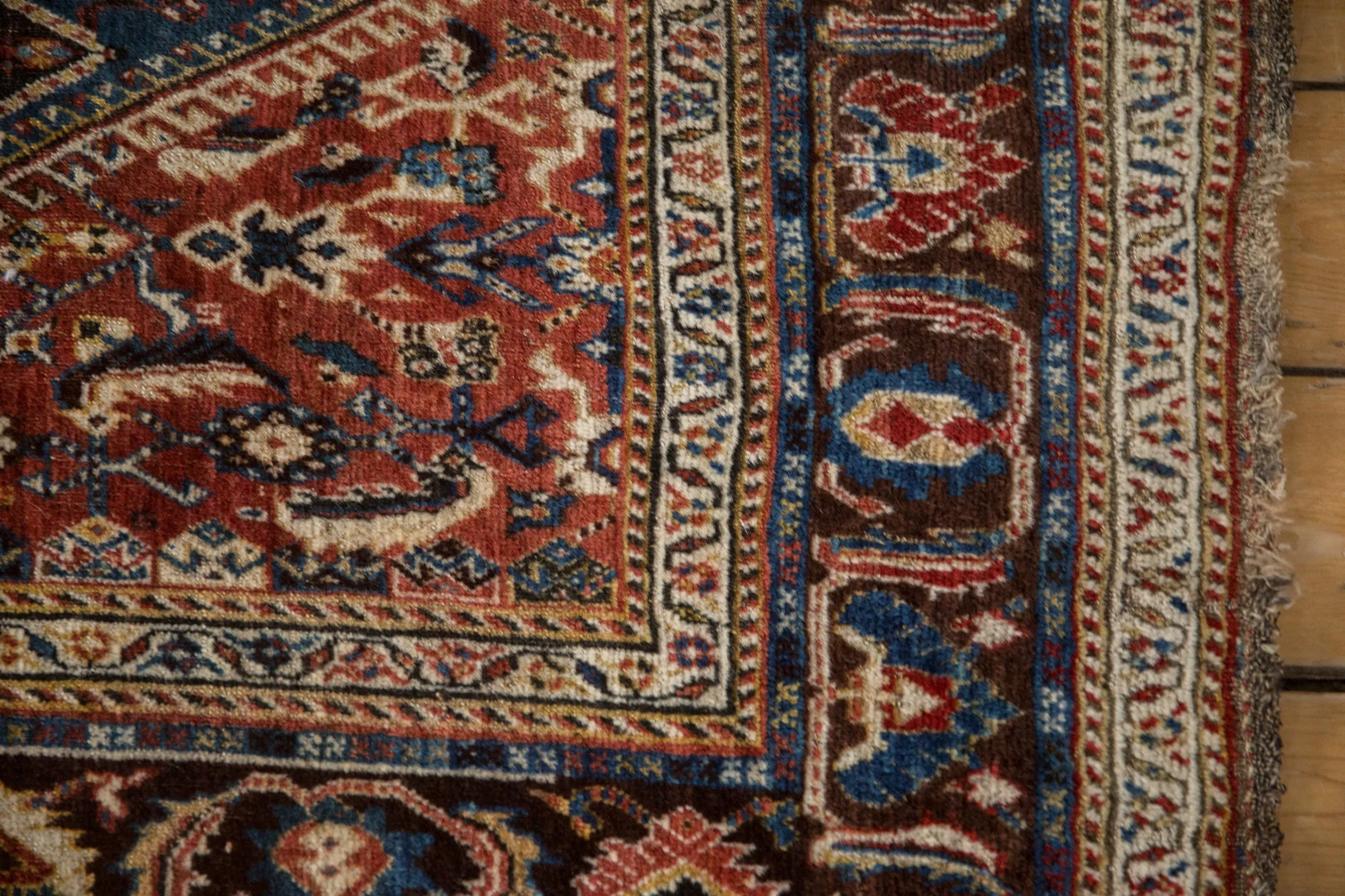 4.5x7.5 Antique Fine Qashqai Rug