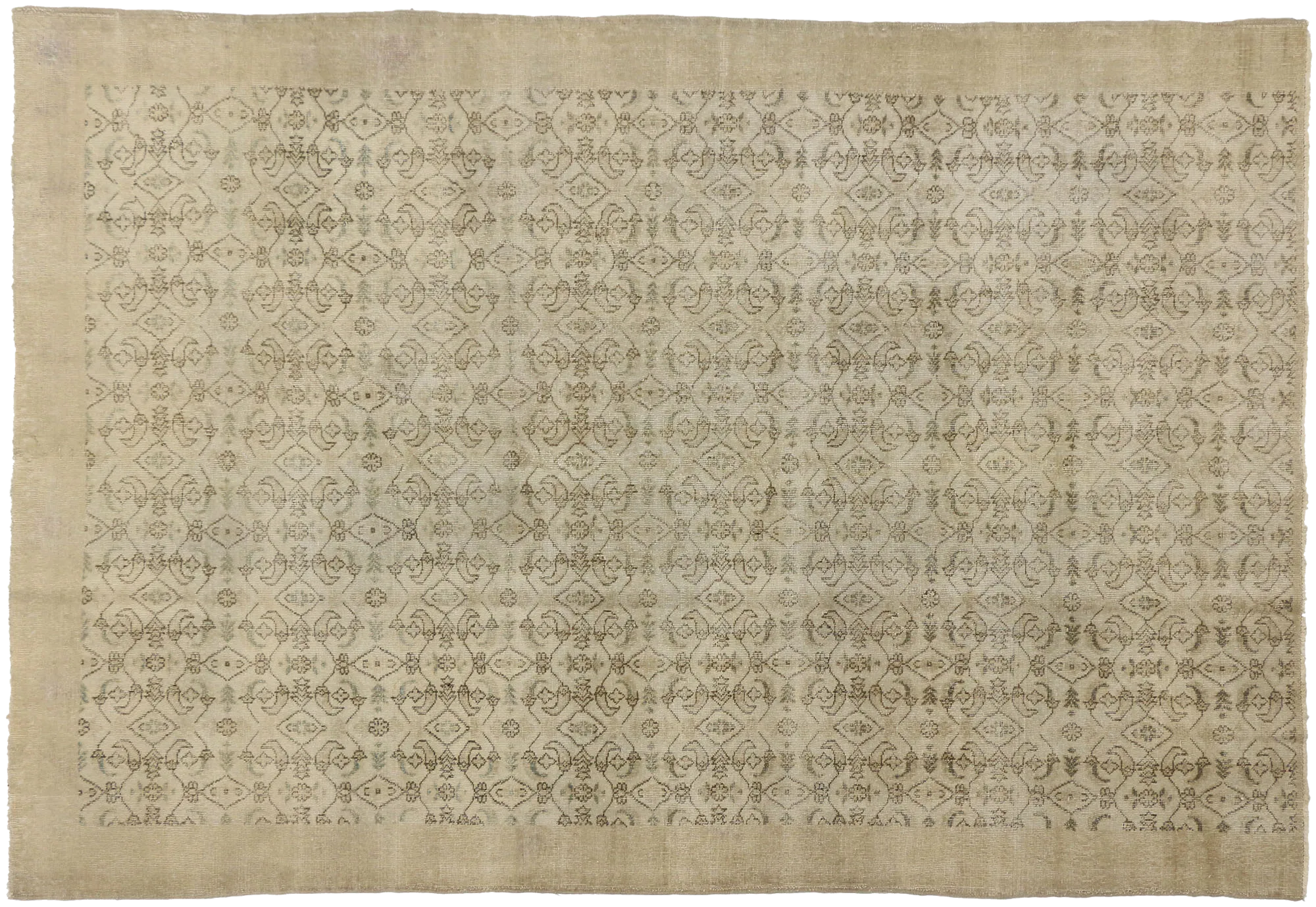6'10" X 10'0" Vintage Sivas Rug