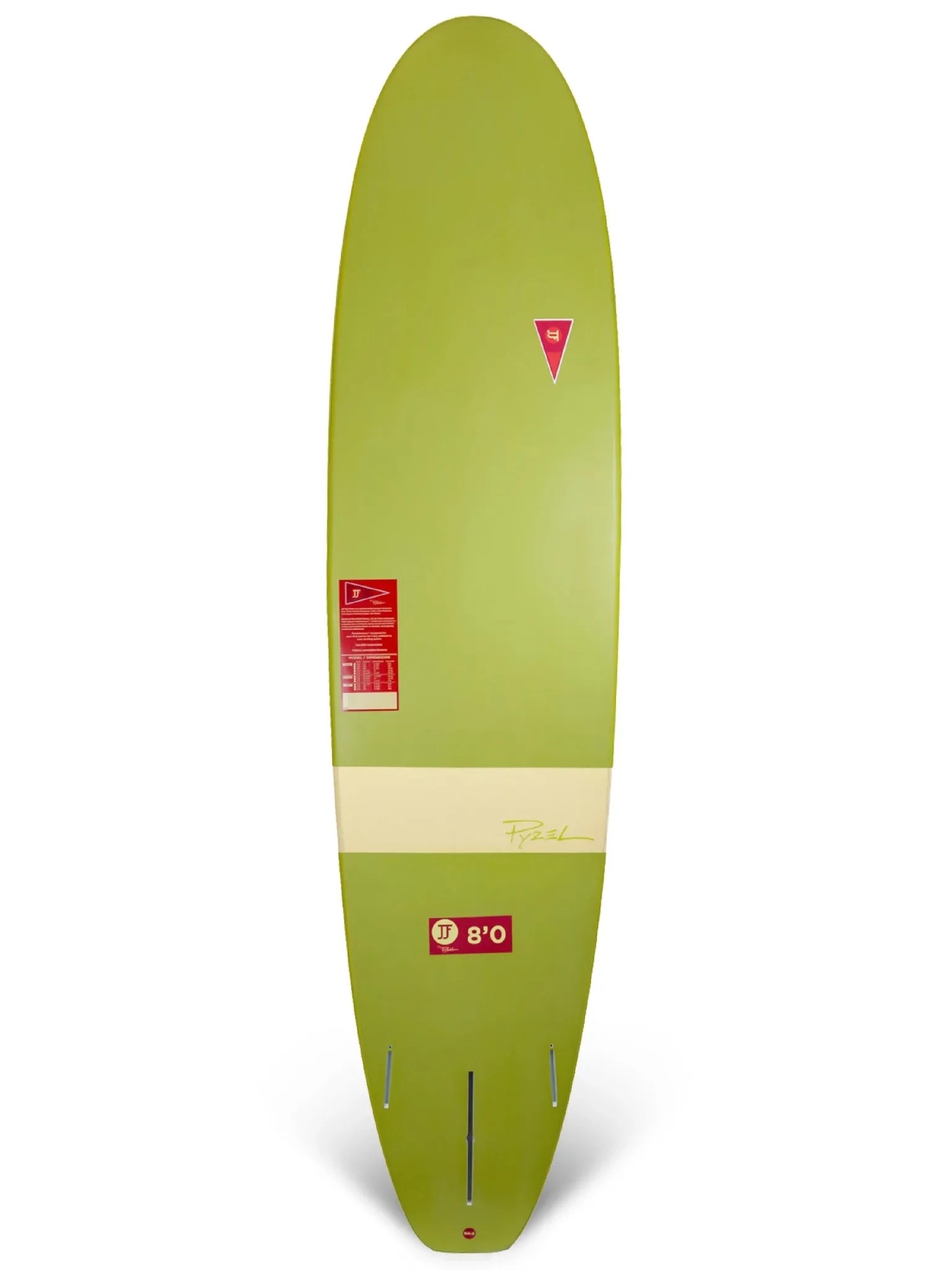 8'0" The Log Jjf By Pyzel - Soft Top/Epoxy