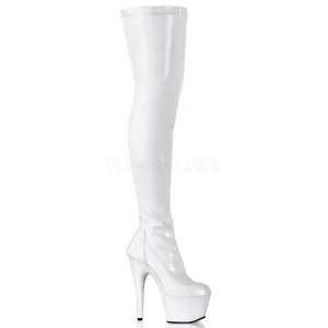 ADORE-3000  White Str Patent/White