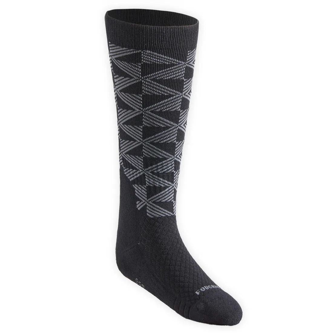 Adult Horse Riding Socks 500 Twin-Pack - Petrol Diamond