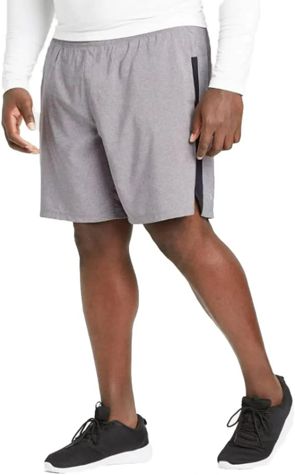All In Motion Men's Lined Run Shorts 9" 4WM45