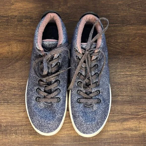 Allbirds Wool Piper Blue Mids Sneaker - size 11