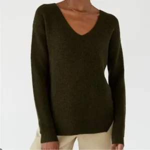 ARITZIA WILFRED FREE WOLTER 100% MERINO WOOL SWEATER SIZE S