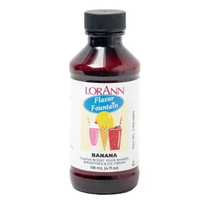 Banana Royale Flavor - 4 oz. - 32 oz. - Ice Cream and Beverage Flavors - LorAnn Oils - Canadian Distribution