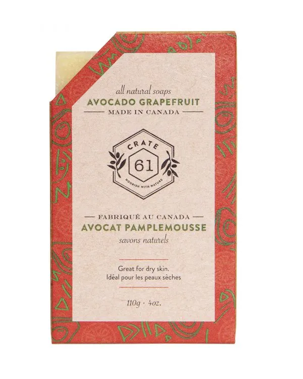 Bar Soap, Avocado Grapefruit