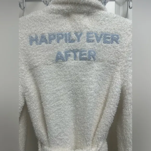 BAREFOOT DREAMS COZY CHIC DISNEY CINDERELLA WOMEN'S ROBE SZ Small