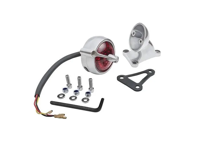 Bel Air Brake / Tail Light Polished   fender mount kit