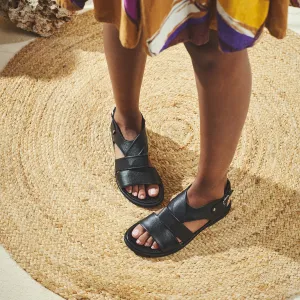 BELEM BLACK SANDALS