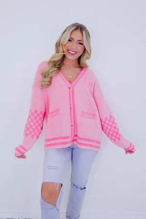 Betty Bow Button Up Cardigan