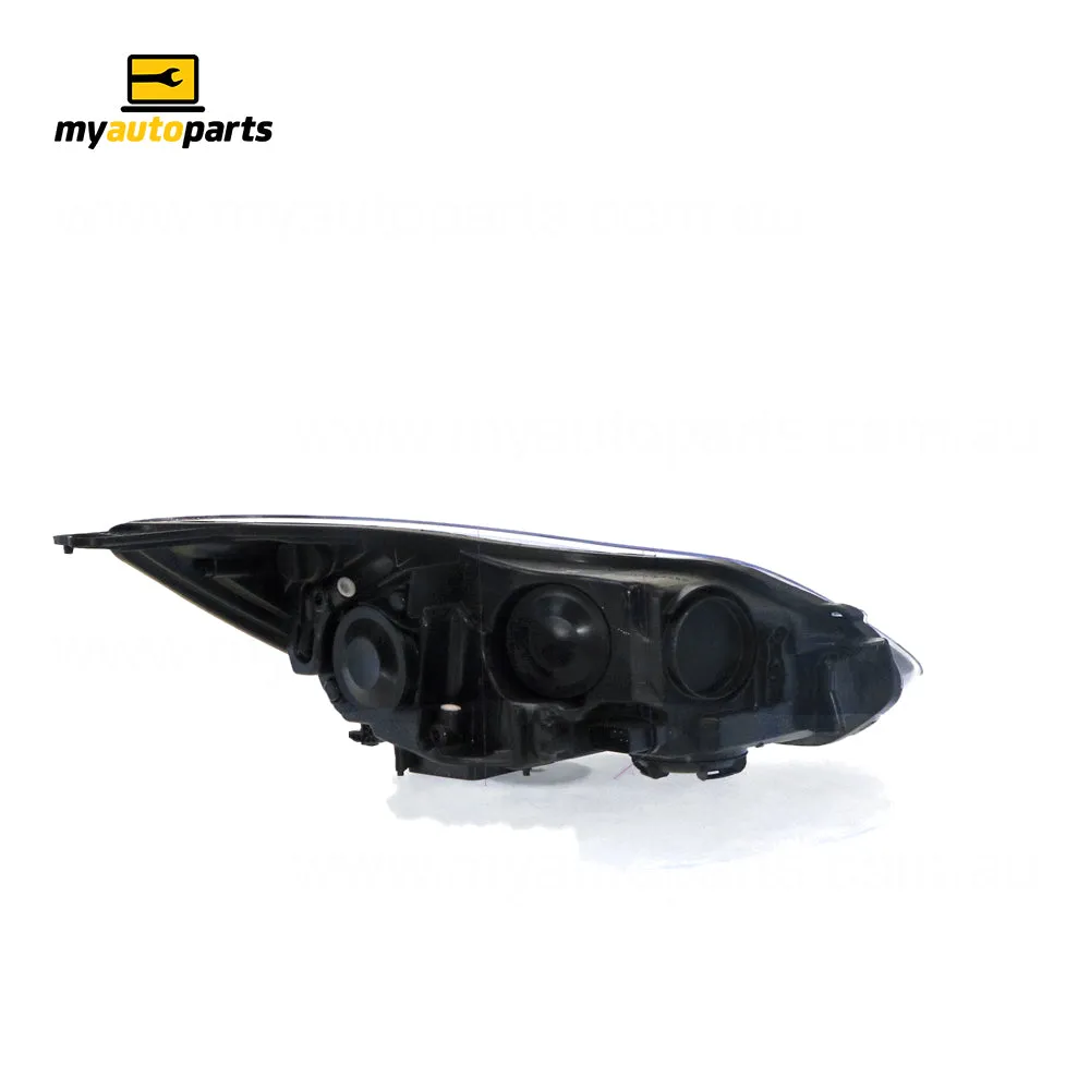 Black Head Lamp Passenger Side Certified Suits Ford Focus LW 2011 to 2012