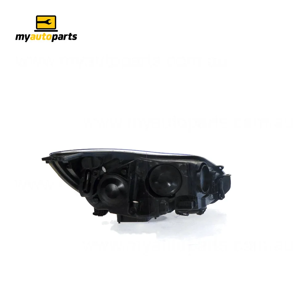 Black Head Lamp Passenger Side Certified Suits Ford Focus LW 2011 to 2012