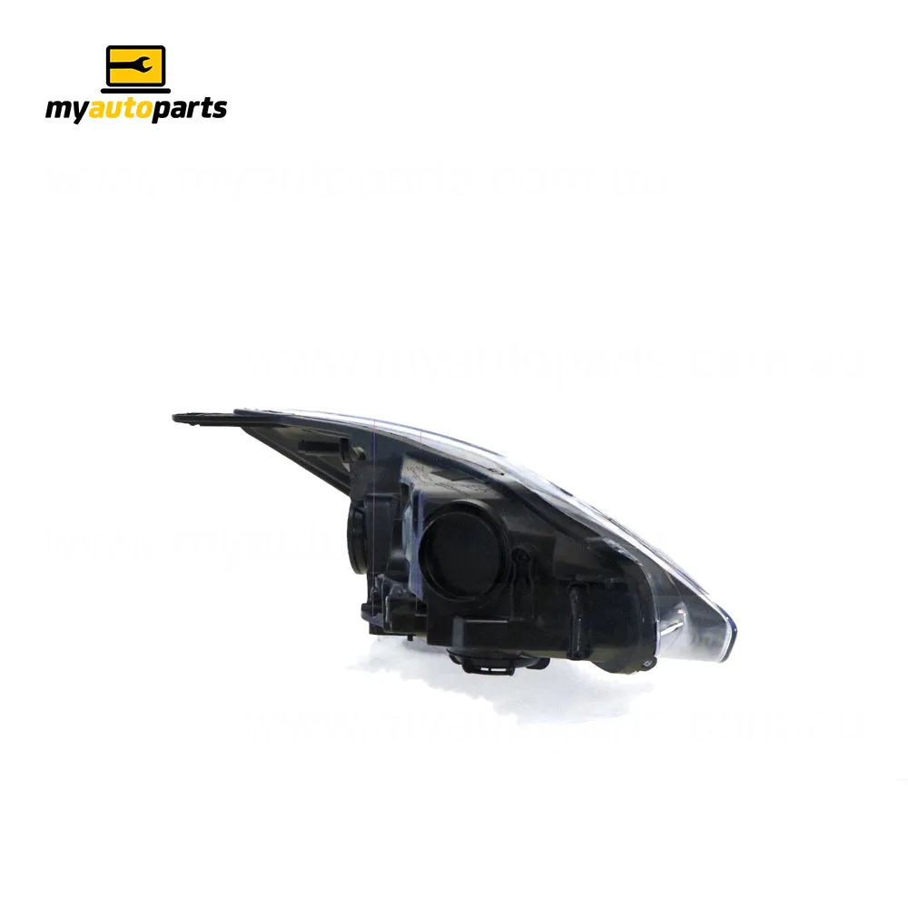 Black Head Lamp Passenger Side Certified Suits Ford Focus LW 2011 to 2012