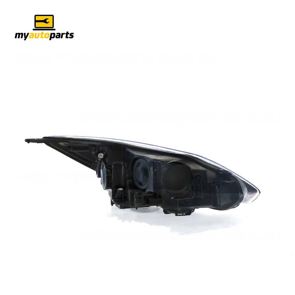 Black Head Lamp Passenger Side Certified Suits Ford Focus LW 2011 to 2012