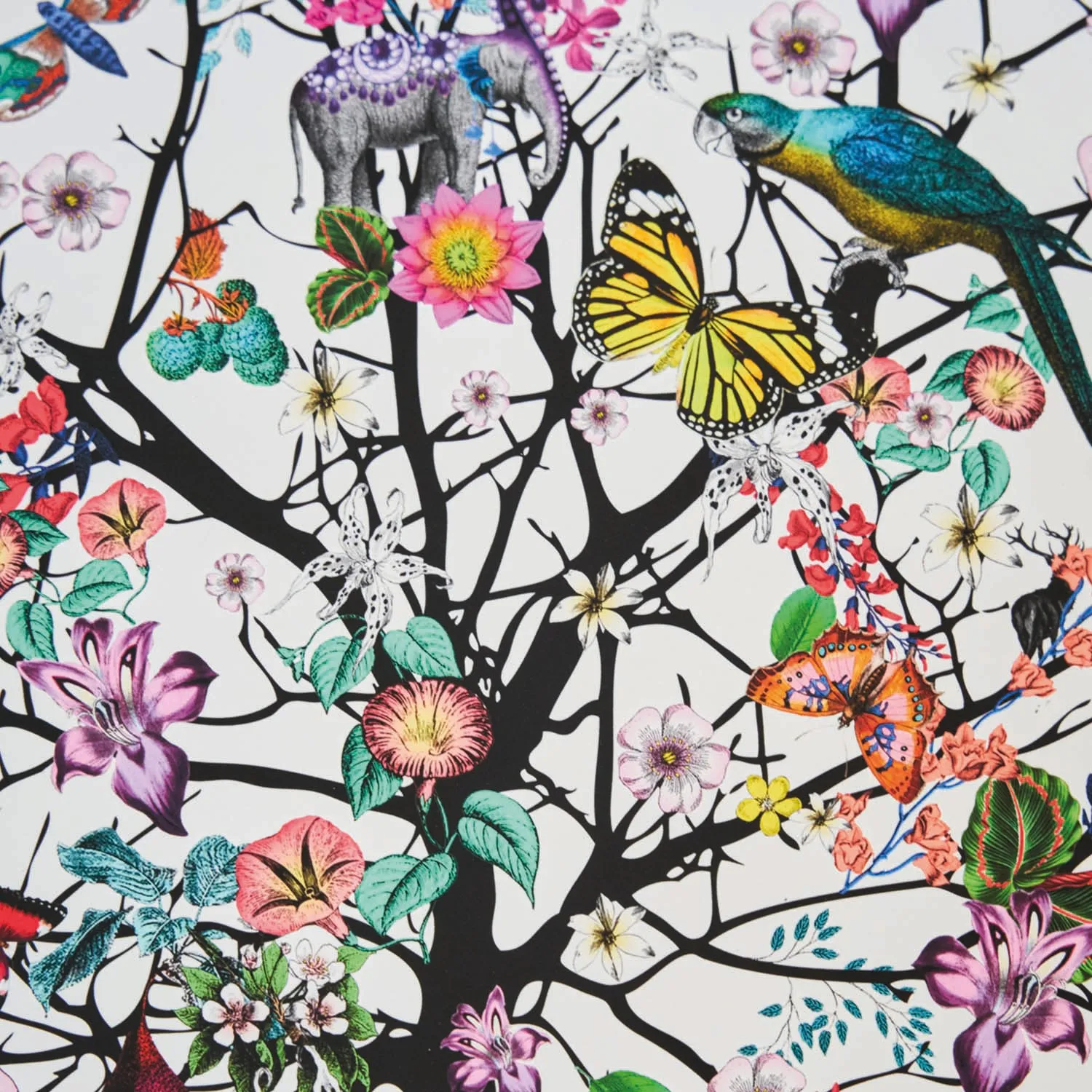 Bleikur Stag Tree - Art Print