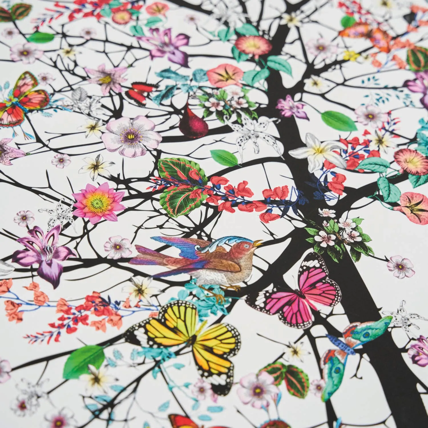 Bleikur Stag Tree - Art Print