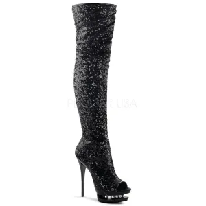 BLONDIE-R-3011  Black Sequins/Black