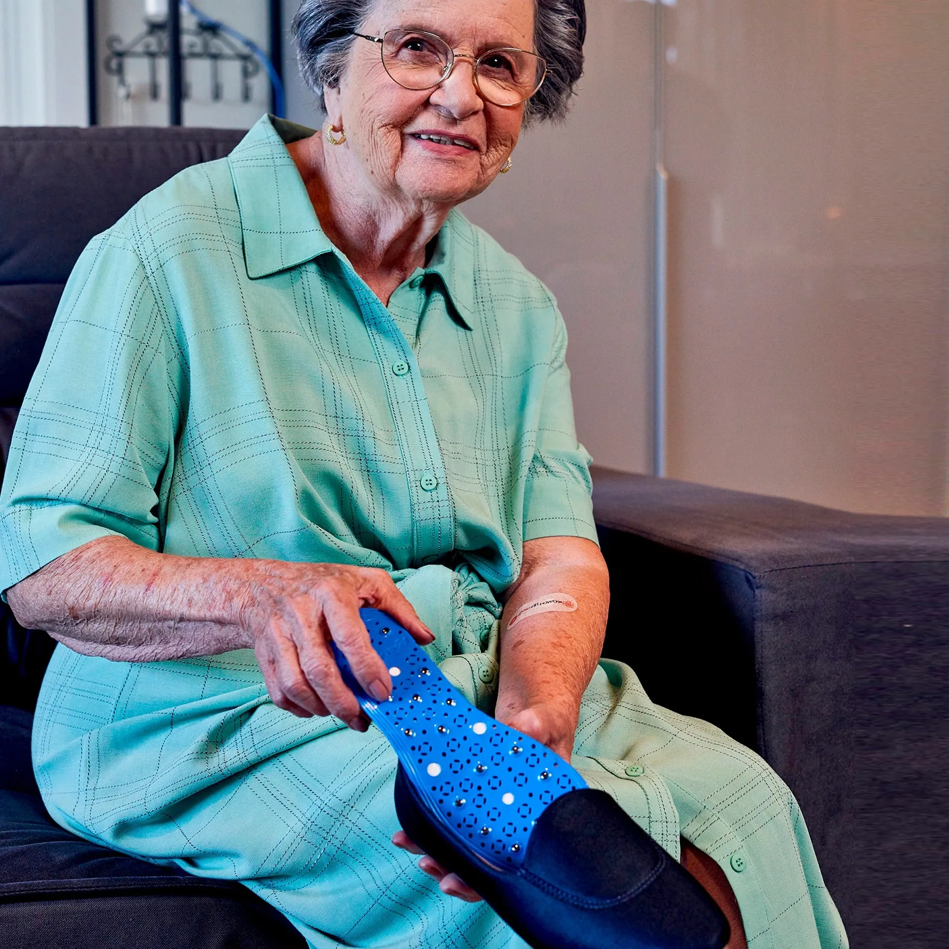Blue Insole