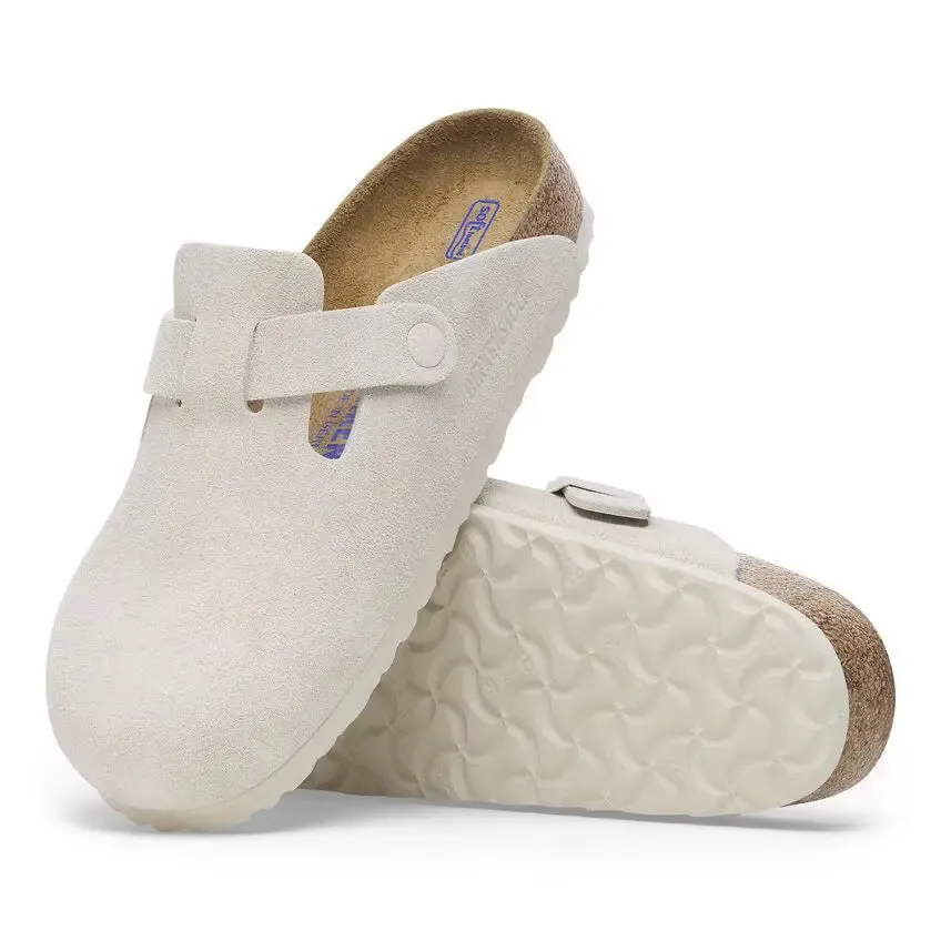 Boston Soft Footbed Suede Leather