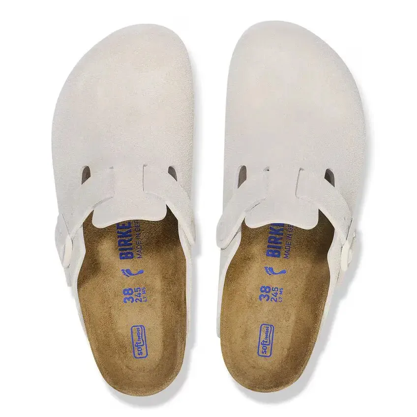 Boston Soft Footbed Suede Leather