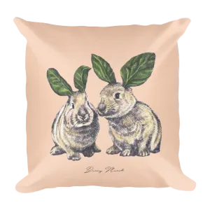 Bunny Munch Cozy Cuddle Pillow (Two-Sided)