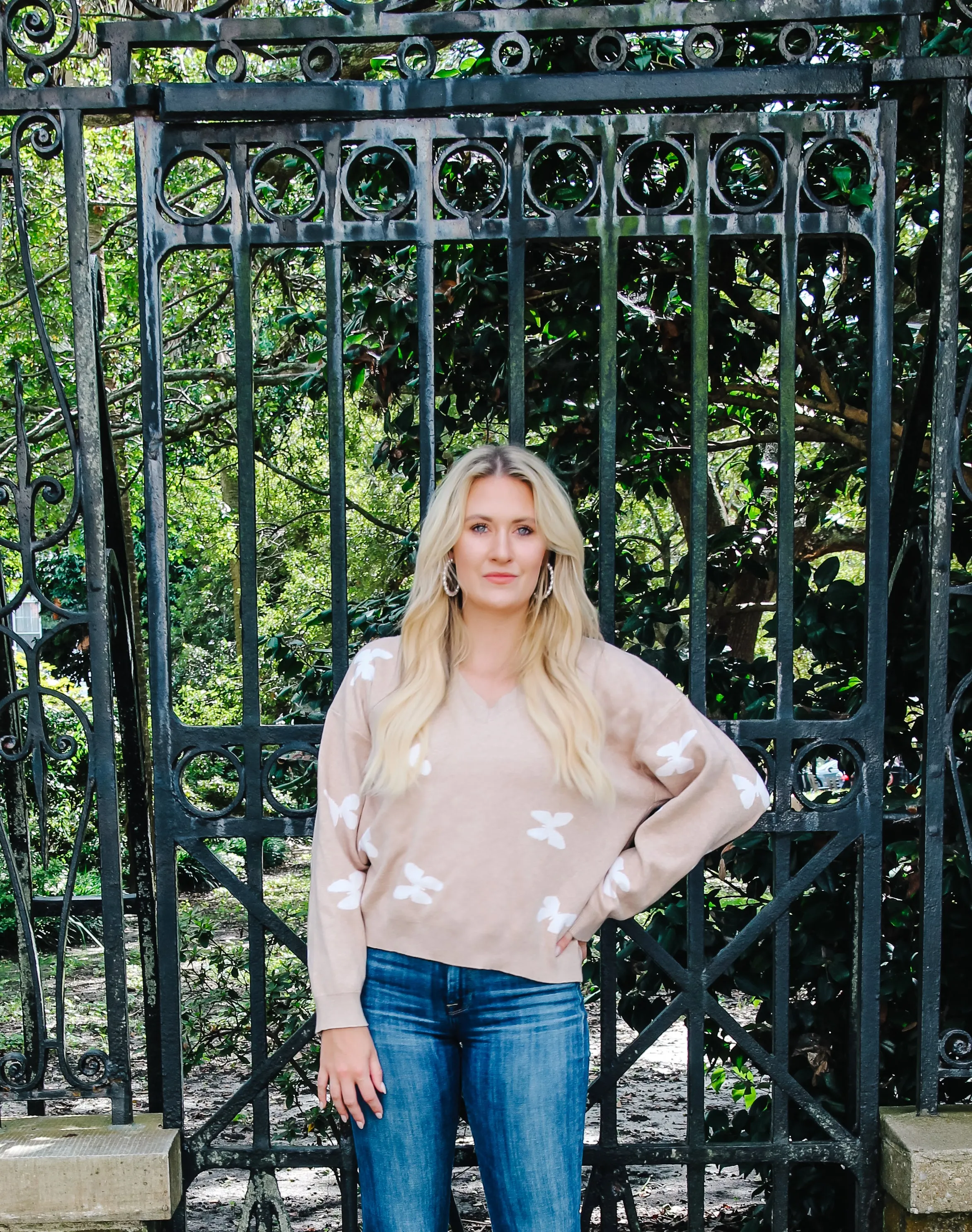 Butterfly Sweater