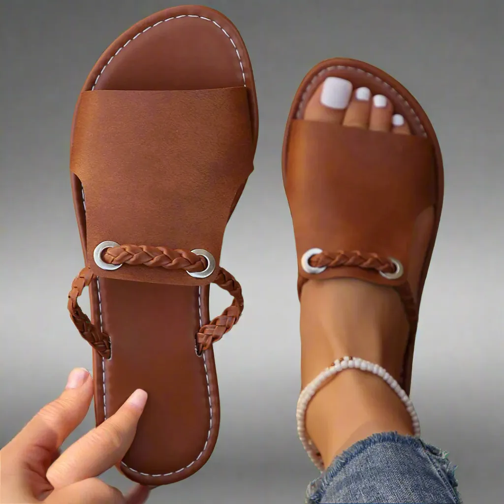 Celestia | Handcrafted Flat Sandals