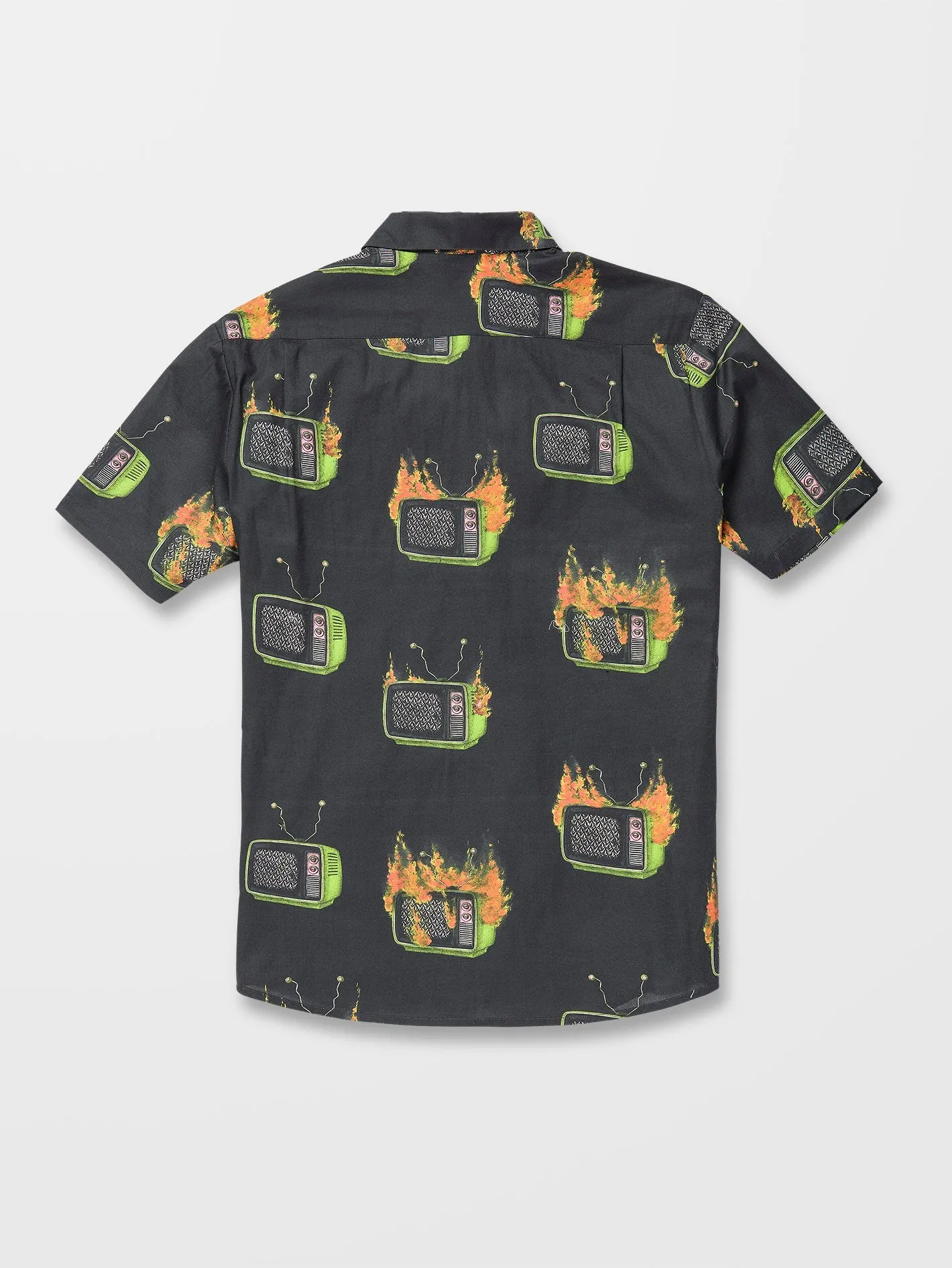 Chemise Justin Hager Woven - BLACK