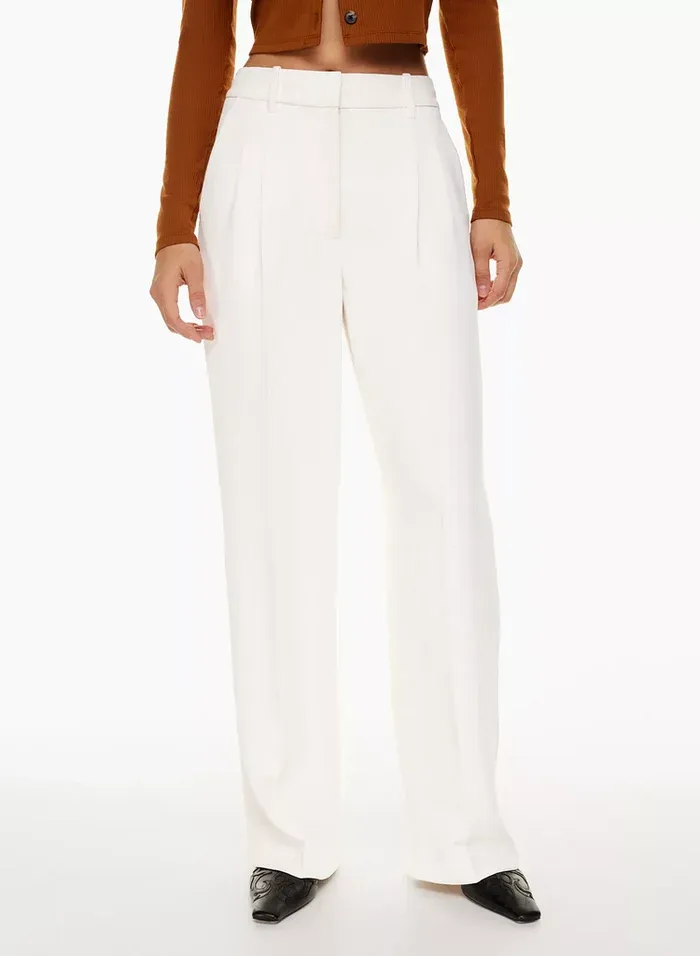 Clevecorner™ High Waist Tailored Wide Leg Pants