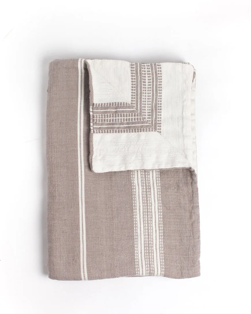 Cozy Versatility: Aden Cotton Reversible Baby Blanket