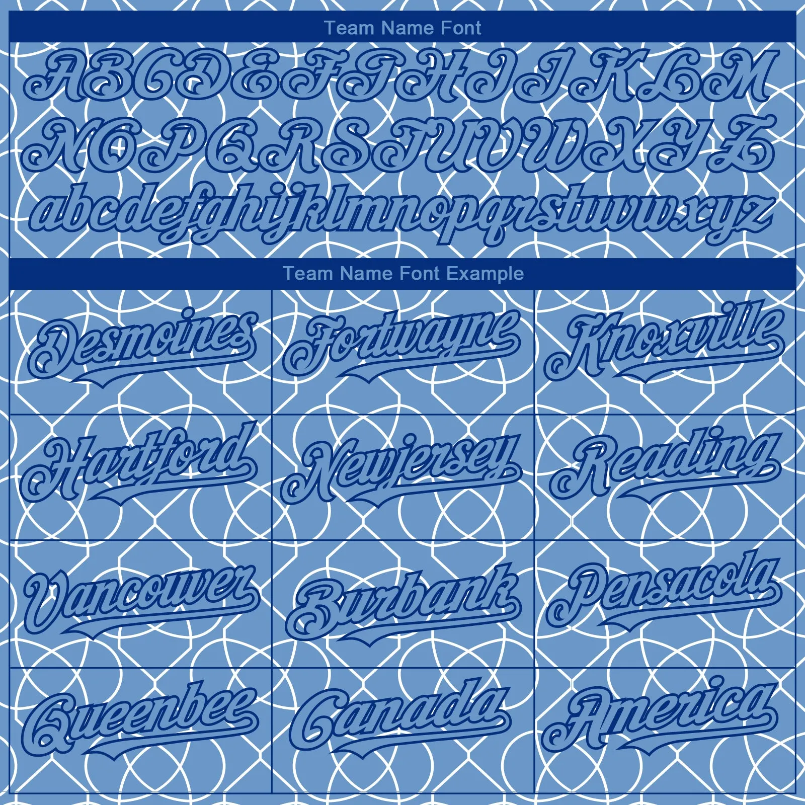 Custom Light Blue Black-White 3D Pattern Design Arabesque Shape Authentic Baseball Jersey