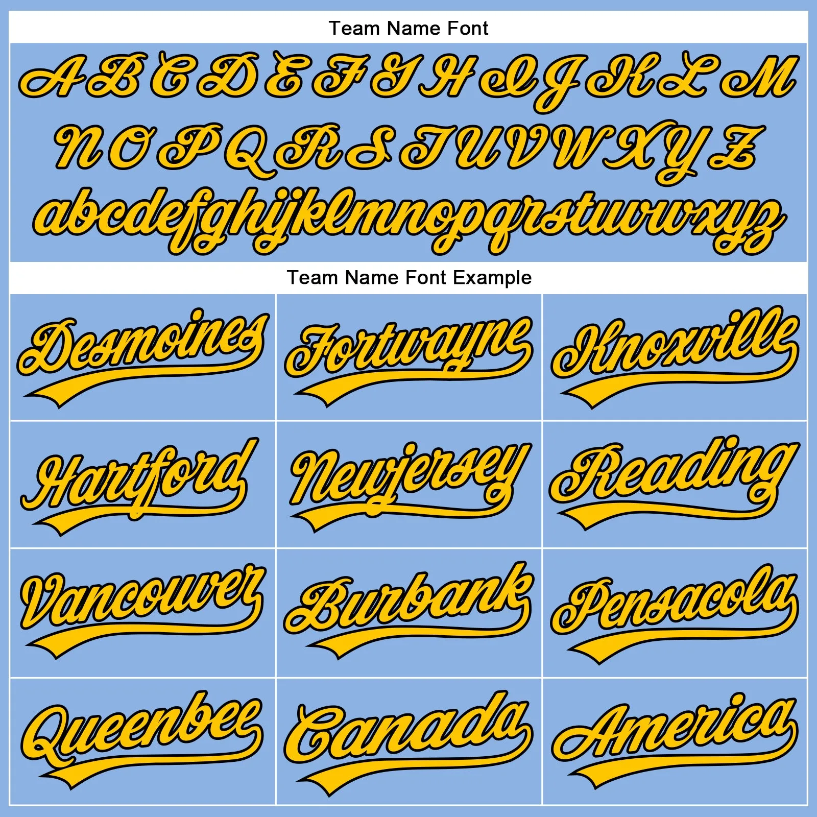 Custom Light Blue Yellow Pinstripe Black Authentic Baseball Jersey