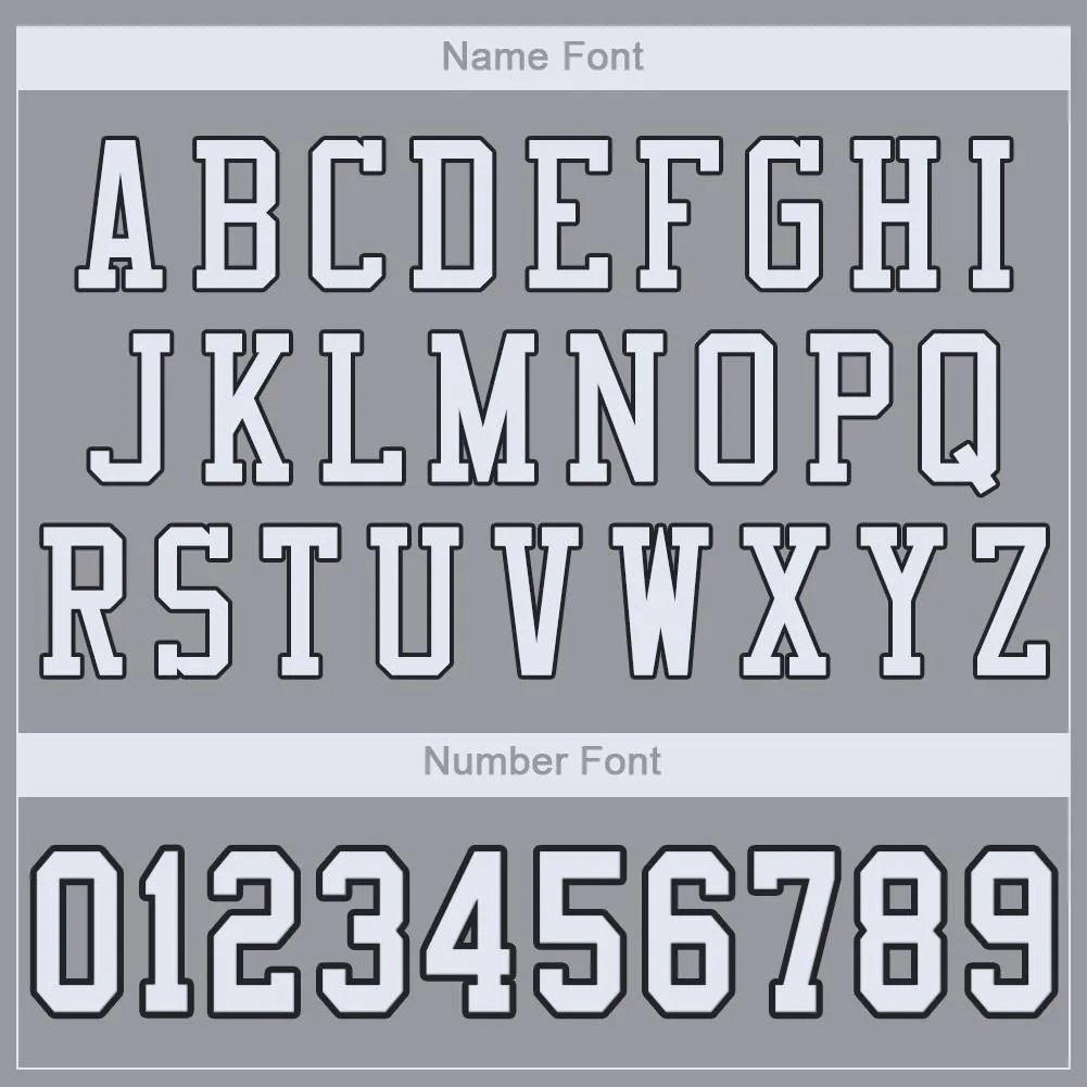 Custom Light Gray White-Black Mesh Authentic Football Jersey