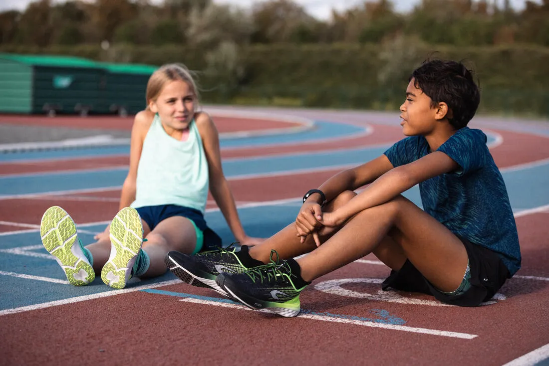 Débardeur de running sans couture Fille - KIPRUN 900 light vert