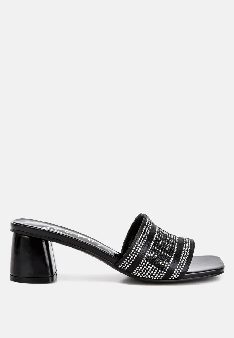 Diamante Embellished New York Sandals By RAG
