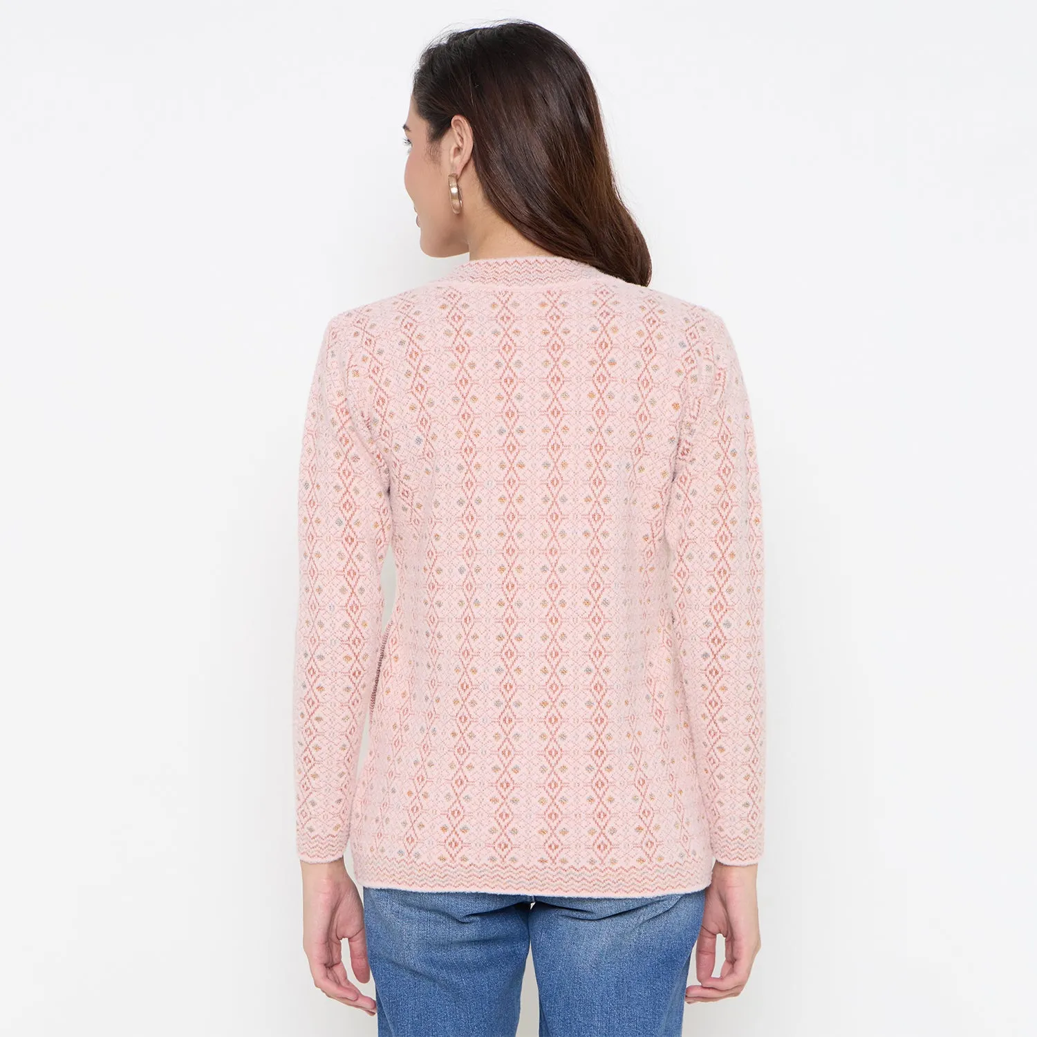 Duke Stardust Women Full Sleeve Front Open Sweater (SDS1279)