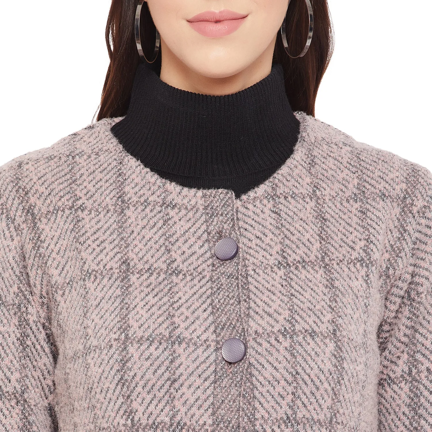 Duke Stardust Women Full Sleeve Long Cardigan (SDS9639)