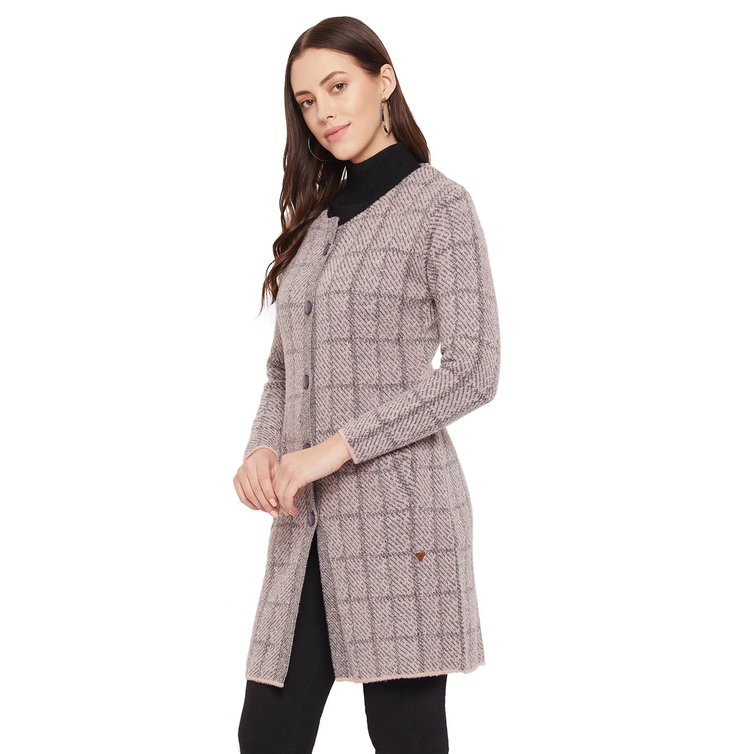 Duke Stardust Women Full Sleeve Long Cardigan (SDS9639)