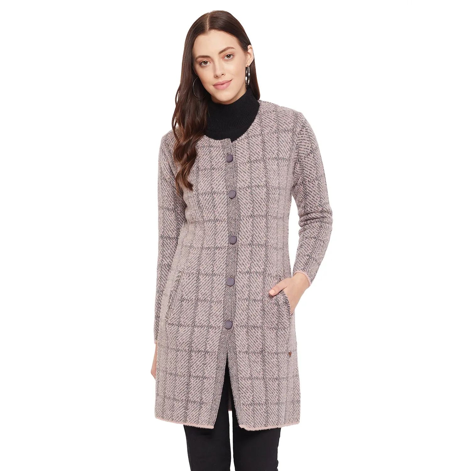 Duke Stardust Women Full Sleeve Long Cardigan (SDS9639)