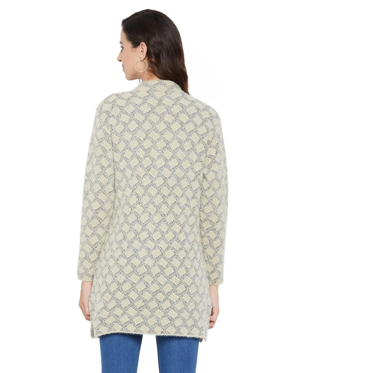 Duke Stardust Women Full Sleeve Long Cardigan (SDS971)