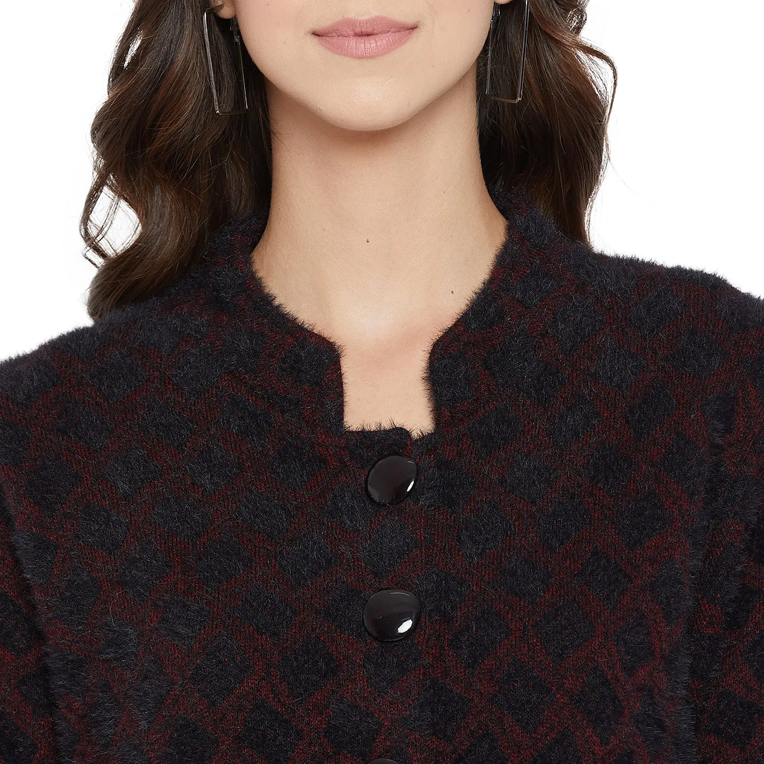 Duke Stardust Women Full Sleeve Long Cardigan (SDS971)