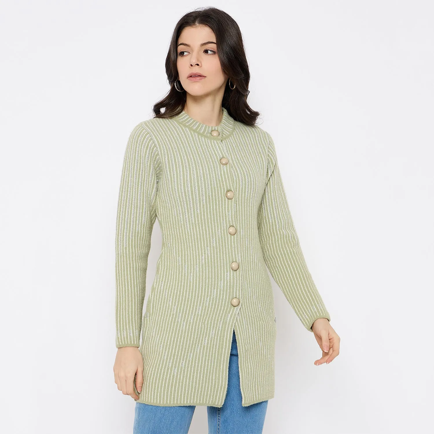 Duke Stardust Women Full Sleeve Long Sweater (SDS1214)