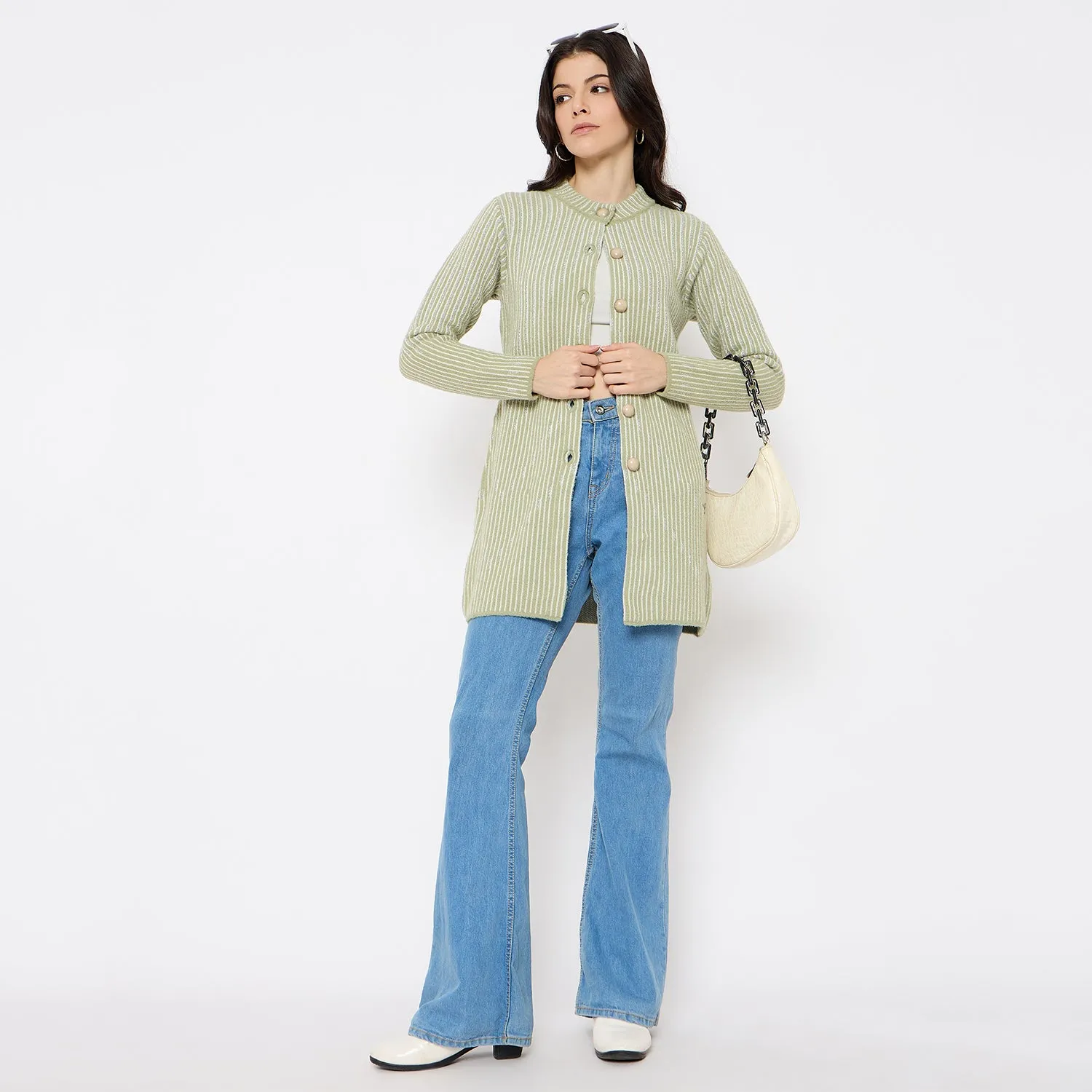 Duke Stardust Women Full Sleeve Long Sweater (SDS1214)