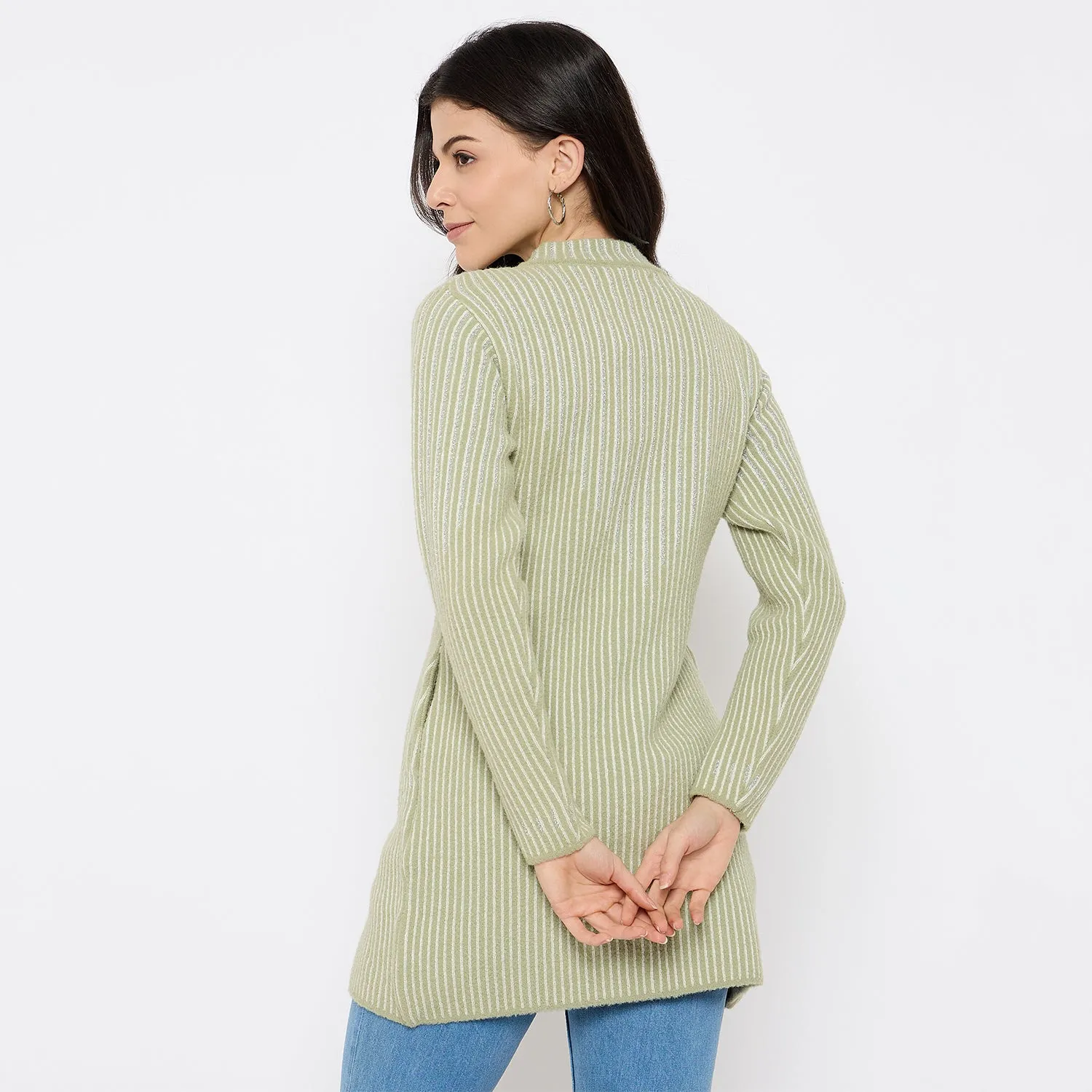 Duke Stardust Women Full Sleeve Long Sweater (SDS1214)