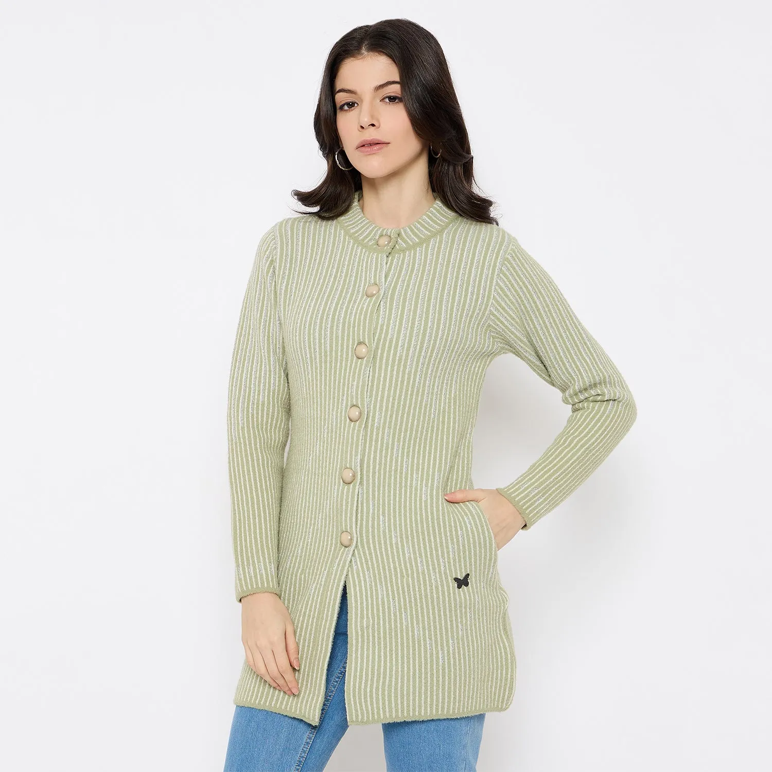 Duke Stardust Women Full Sleeve Long Sweater (SDS1214)