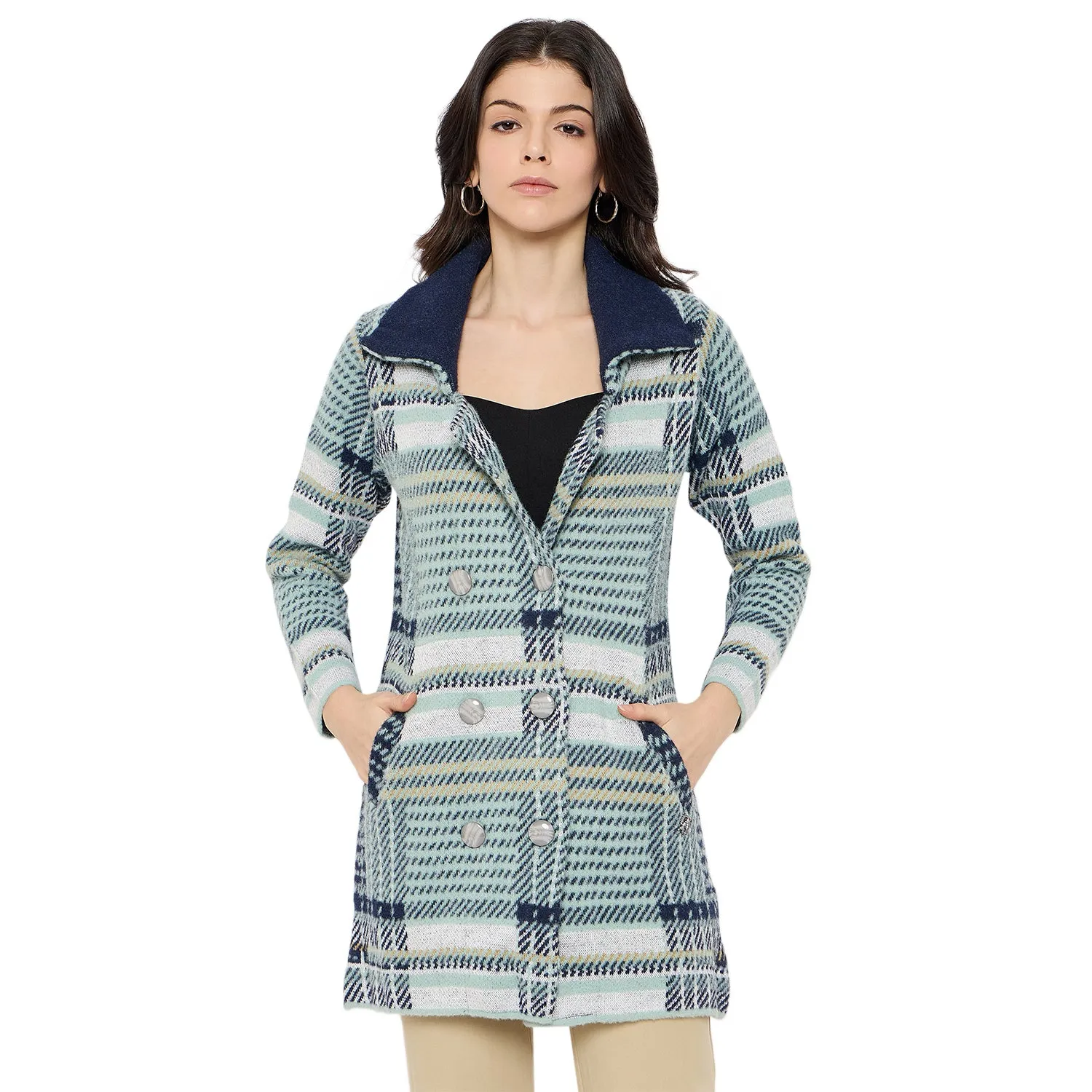 Duke Stardust Women Full Sleeve Long Sweater (SDS1216)