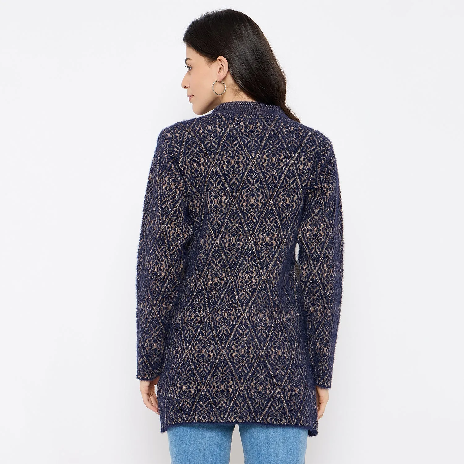 Duke Stardust Women Full Sleeve Long Sweater (SDS1217)