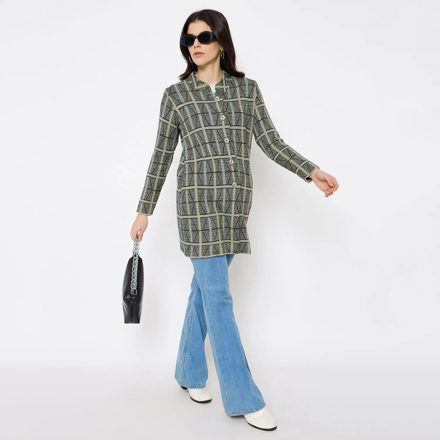 Duke Stardust Women Full Sleeve Long Sweater (SDS1220)